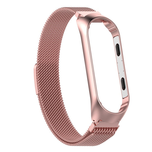 Mi band 3 metal on sale strap